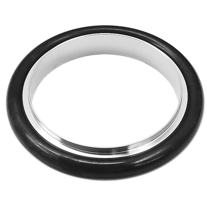 Ideal Vacuum  ISO 100 Centering Ring Stainless Steel with Viton O-Ring,  NW-100 Vacuum Flange Size, Typically Used with 4 Inch O.D. (101.6 mm) Tubing