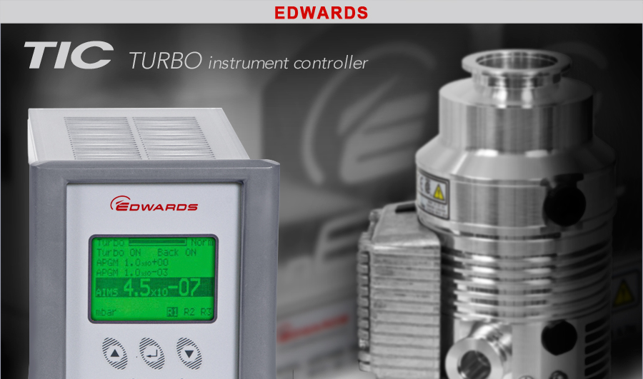 Ideal Vacuum Edwards 200W TIC Turbo Instrument Controller With Support  for Active Vacuum Gauges, for nEXT Turbo Pumps. PN: D39722000