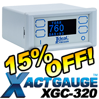 Ideal Vacuum XGC-320 Portable Digital Thermocouple Controllers On Sale
