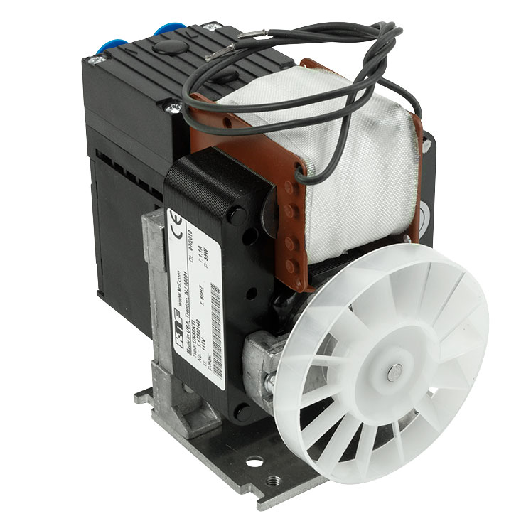 Ideal | KNF UN86KTI (120 Torr) Stage Diaphragm Vacuum Pump 50/60Hz, PPS, PTFE Diaphragm