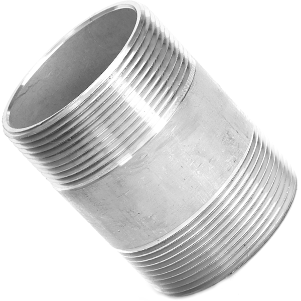 Details about   2" inch Male x 2" inch Male 304 Stainless Steel Threaded Pipe Fitting NPT 150MM 