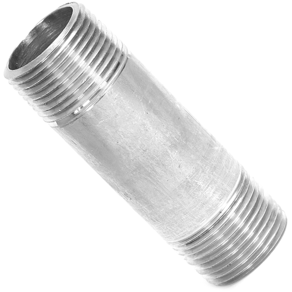 Details about   2" X 10" Threaded NPT Pipe Nipple Sch 40 304 Stainless Steel