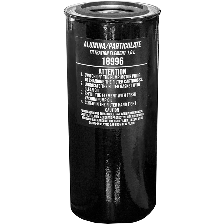 Ideal Vacuum  Ideal Vacuum Oil Filter WF Alu-Part Combination Filter paper  and AL2O3 for Leybold D16, D25, D40, D65 B or BCS Pumps 1.3L with CFS 16-25,  CFS 40-65 Oil filtration