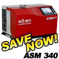 Pfeiffer ASM340 Leak Detectors On Sale