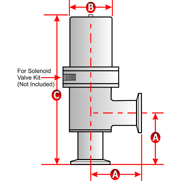 Pneumatic valve drawing