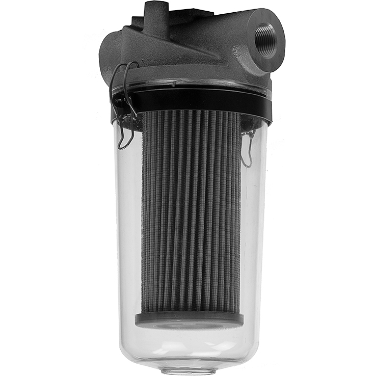 Ideal Vacuum Clear Vacuum Filter Trap 1 in. inlet ST Series, Cast