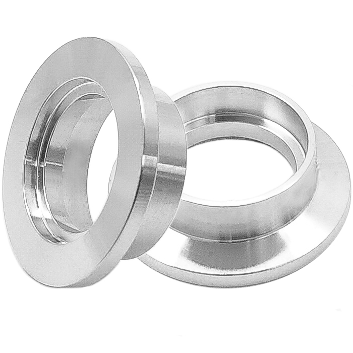 Ideal Vacuum  ISO 100 Centering Ring Stainless Steel with Viton O-Ring,  NW-100 Vacuum Flange Size, Typically Used with 4 Inch O.D. (101.6 mm) Tubing