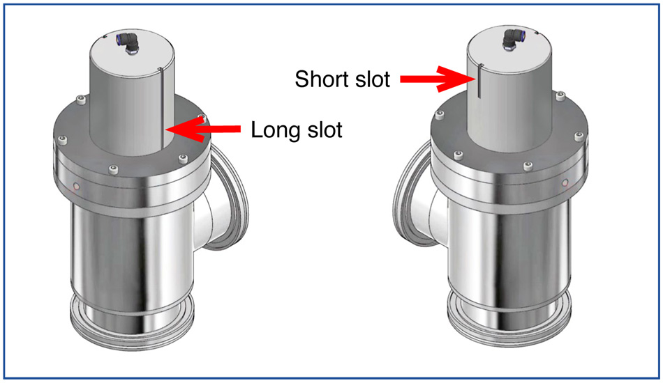 Ideal Vacuum Super-Seal Pneumatic Bellows Valves