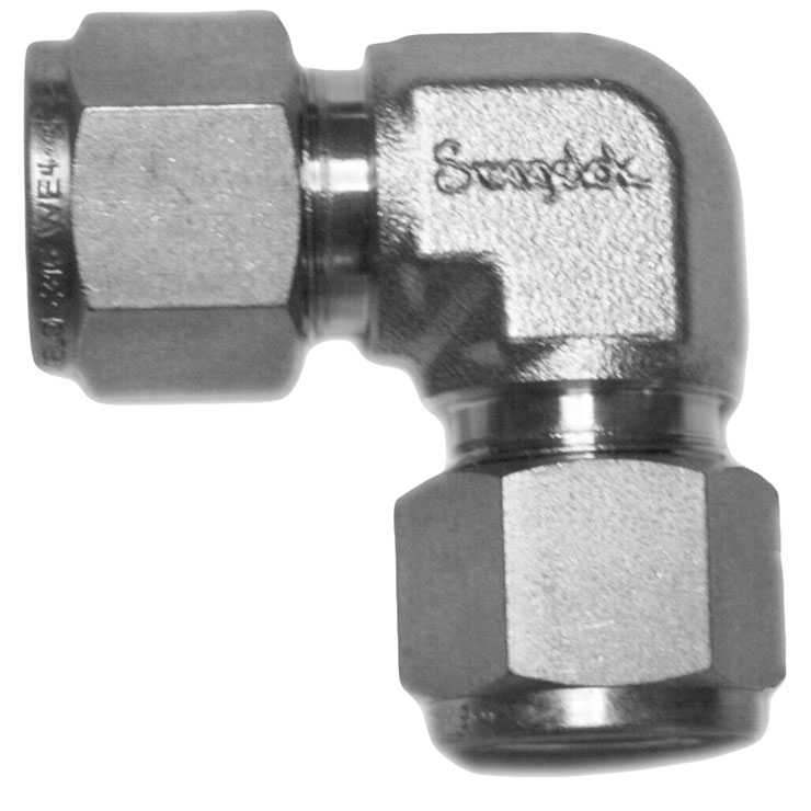 Swagelok SS-1210-2-8 Stainless Steel 3/4" Tube 1/2" NPT Fitting Elbow Union  NEW 