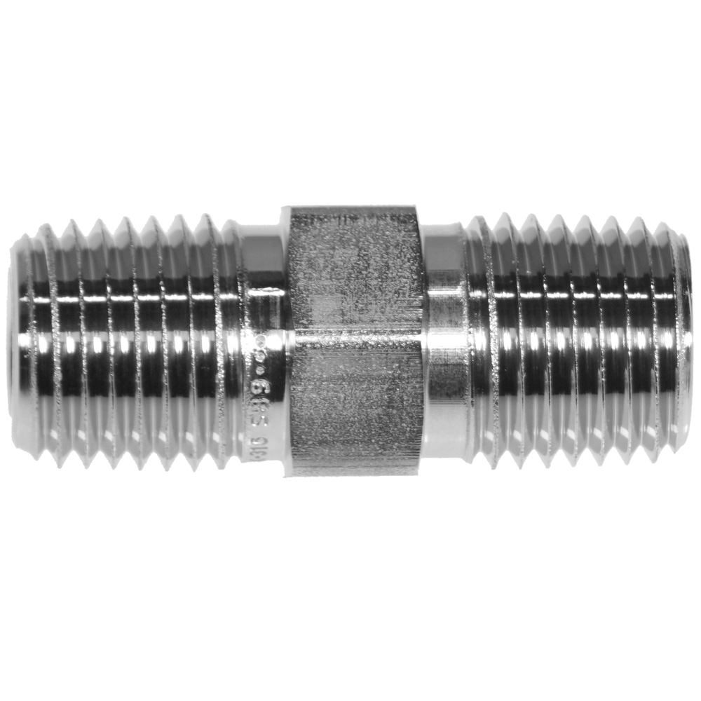 Swagelok Male NPT Hex Nipple 1 4 Inch 1 4 In Length 316 Stainless 