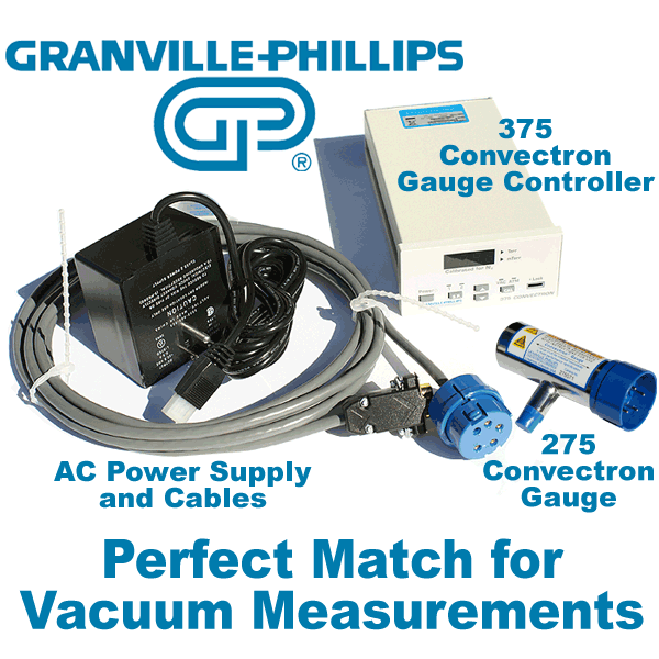 Granville-Phillips 275 Convectron Vacuum Gauge Pressure Sensor 275203 Nw16 for sale online 