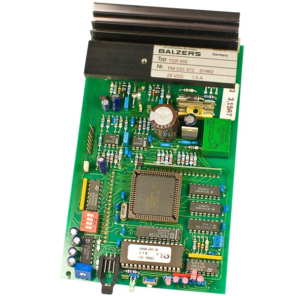 2627 Balzers TCP 035 Turbomolecular Pump Controller Board 
